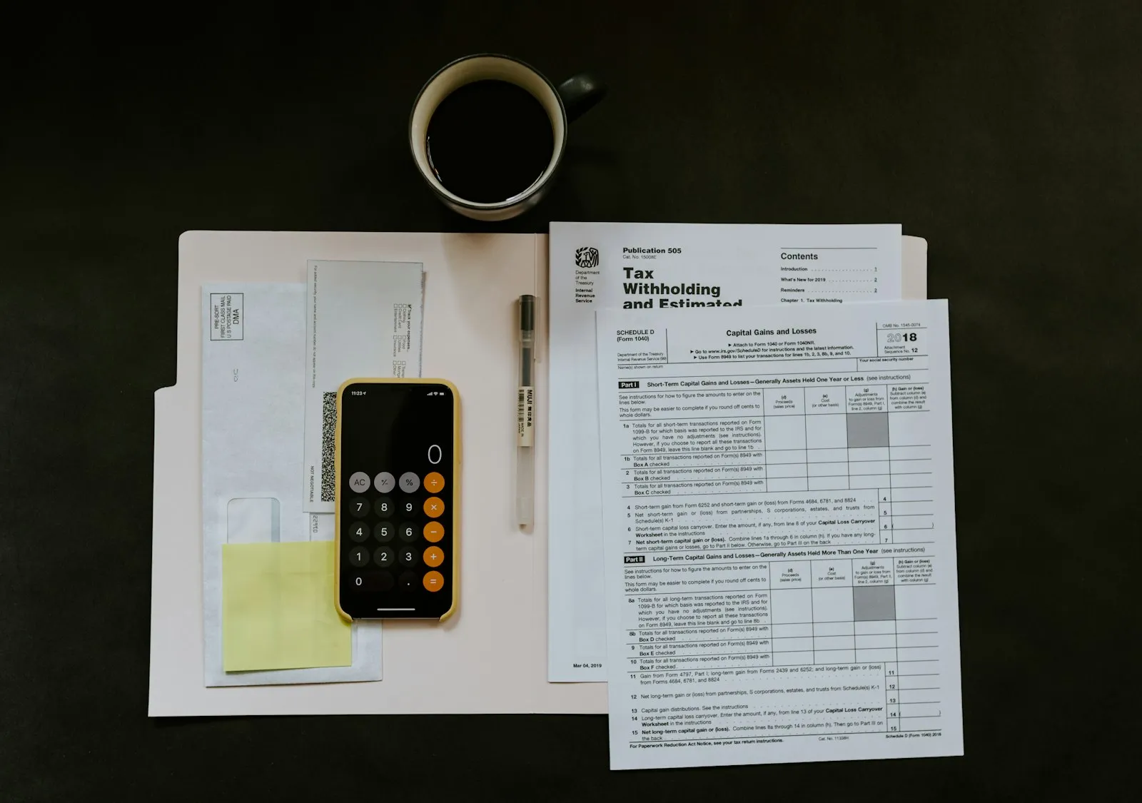 Dokumenter for formuesskatt og betalingsutsettelse